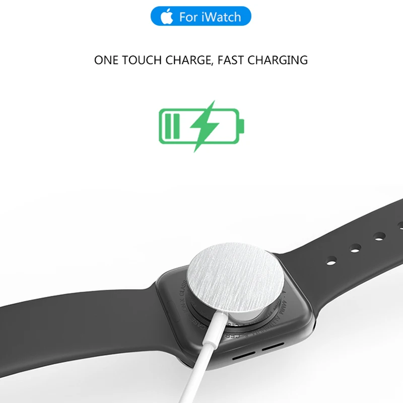 Portable QI Smart USB Watch Charger Cable Magnetic Wireless Charging Dock for Apple IWatch Series 7 6 5 4 3 2 SE Applewatch Cord |