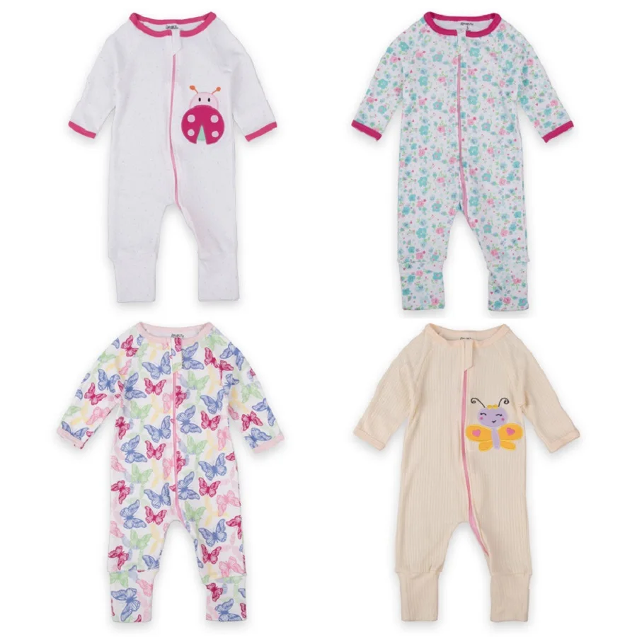 3 шт. детские комбинезоны с длинным рукавом на молнии| |