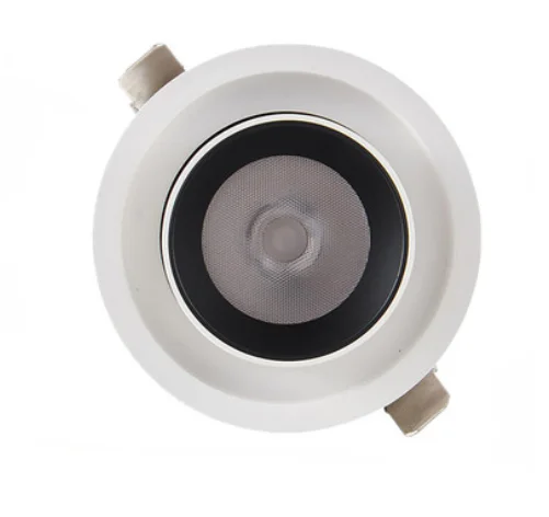 Quare-luz descendente empotrable LED COB, ajustable en ángulo, 12W, 15W, 18W, 24W, foco de techo de LED, cocina, sala de estar, interior
