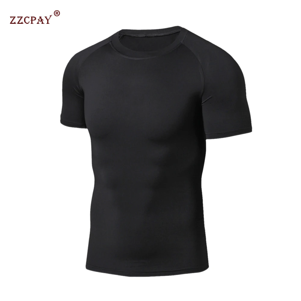 

Men T Shirts Summer Sports Running Marathon Top Tees Men Clothing Short Sleeve Casual Quick drying Fitness Breathable Sport Wear