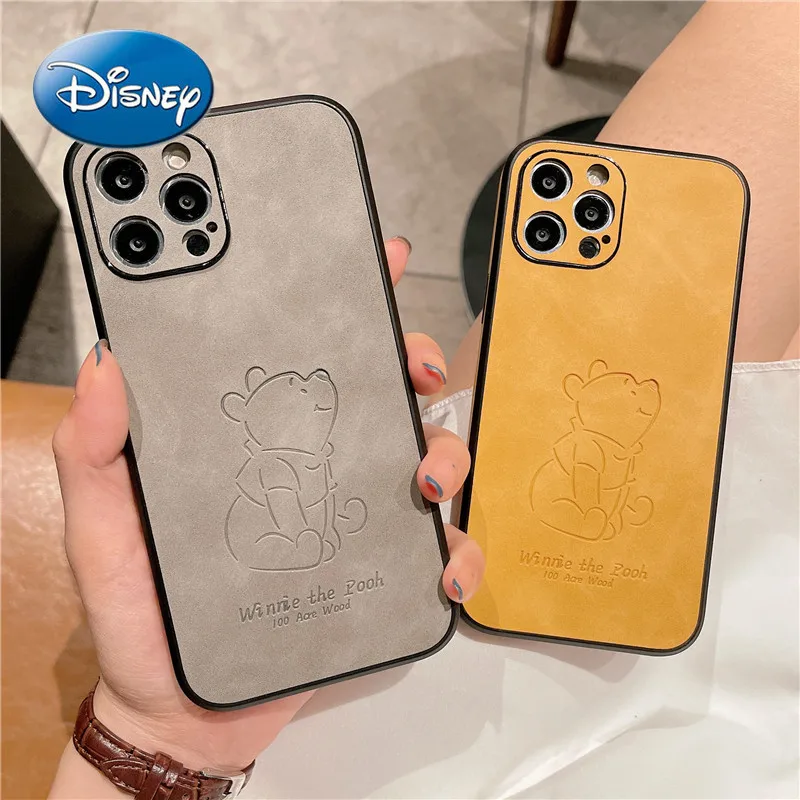 

Disney phone case for iPhone 7/8P/X/XR/XS/XSMAX/11/12Pro Pooh Phone Case Cover