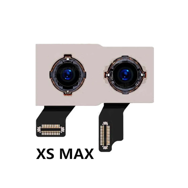 

Rear Camera For iPhone X XR XS Max 100% Original Back Camera Rear Main Lens Flex cable Flash Module Sensor Replacement parts