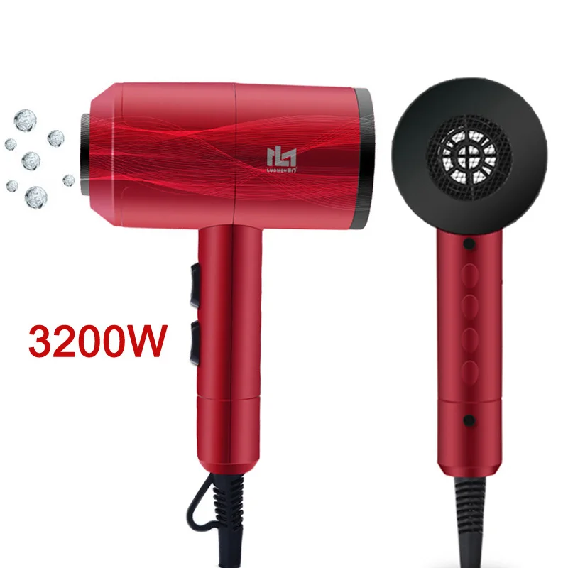 Ионный фен для волос профессиональный мощный электрический низкий уровень шума