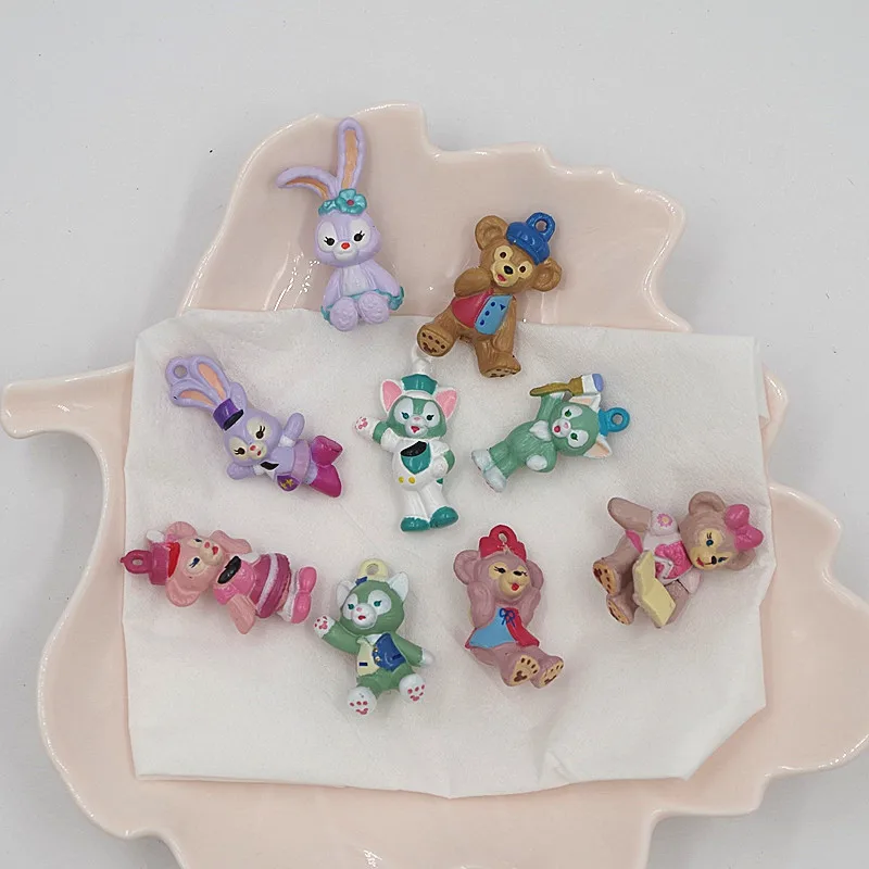 

18piece 3cm Duffy ShellieMay StellaLou cat very small collection figures toys duffy bear figure DIY toys
