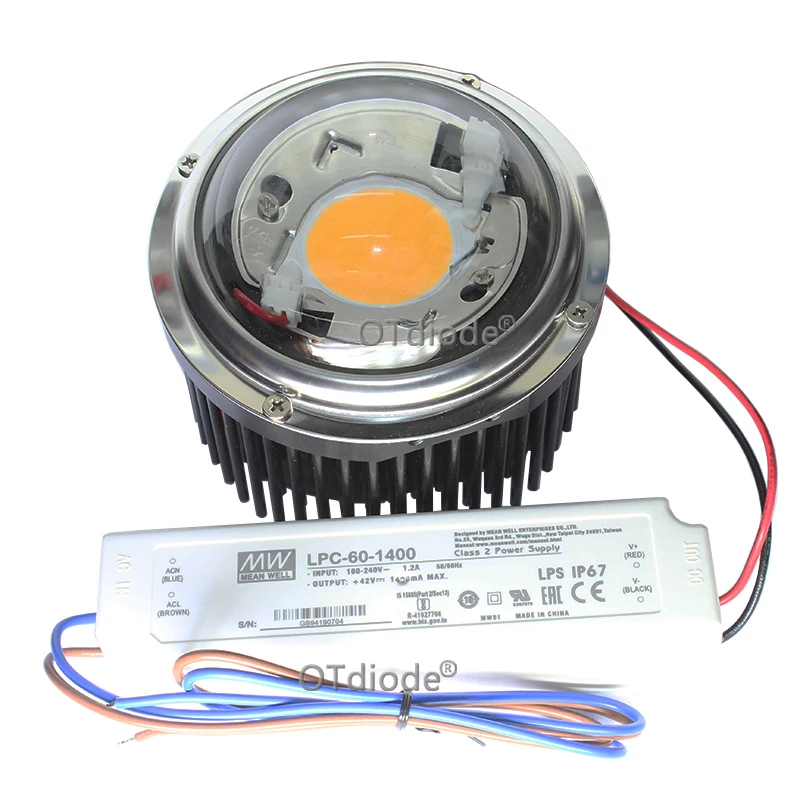 Original 50W Cree COB CXB3590 CXB 3590 LED Grow Light 3500k Full Spectrum LED Growing Lamp For Indoor Plant Growth LEDLighting