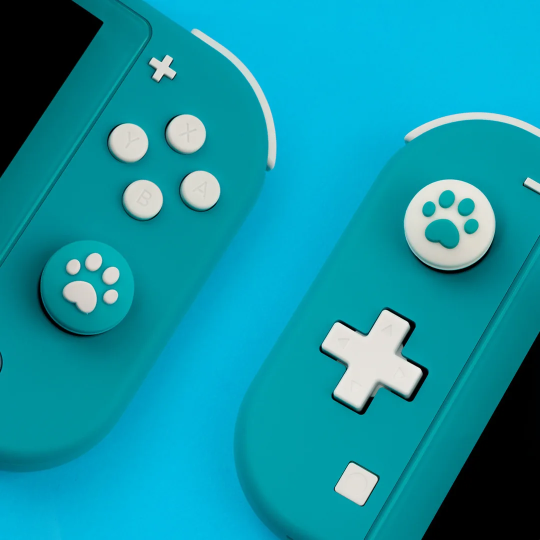 Силиконовые Нескользящие колпачки для кнопок Nintendo Switch Lite Joy Con|Запасные части| |