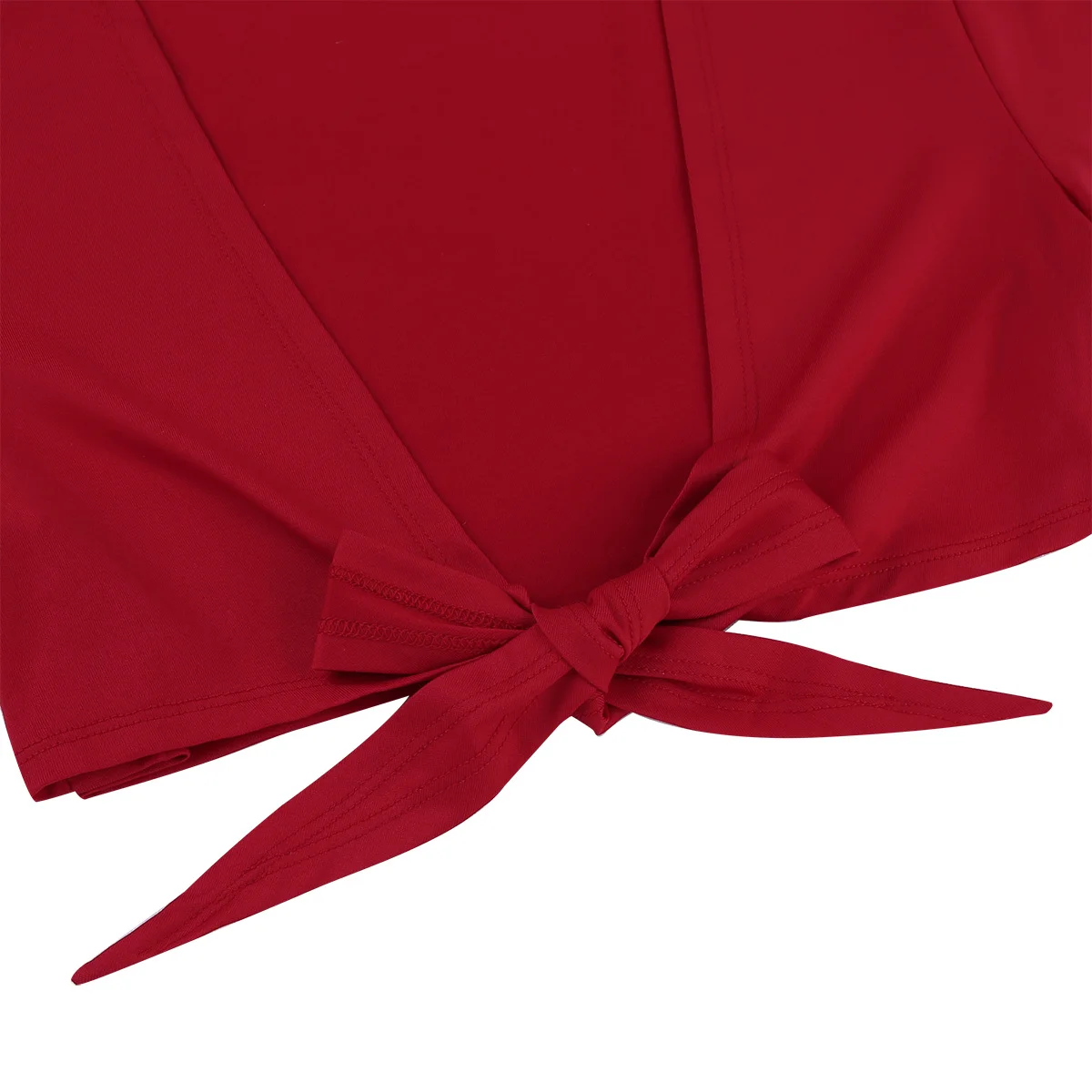 Женская сексуальная клубная одежда школьный топ с V-образным вырезом и открытой