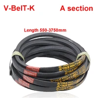 a section v belt k%c2%a0metric size a550 a600 a650 a700 a800 a850 a900 a950 a1000 a1050