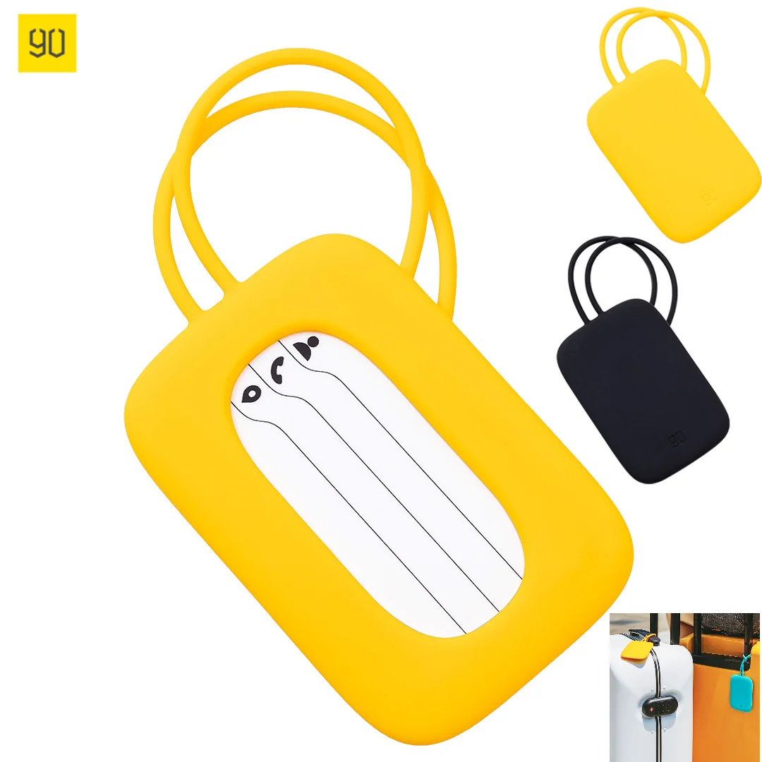 Xiaomi Youpin багажные сумки с биркой Ilicone защита от потери карты для женщин и мужчин