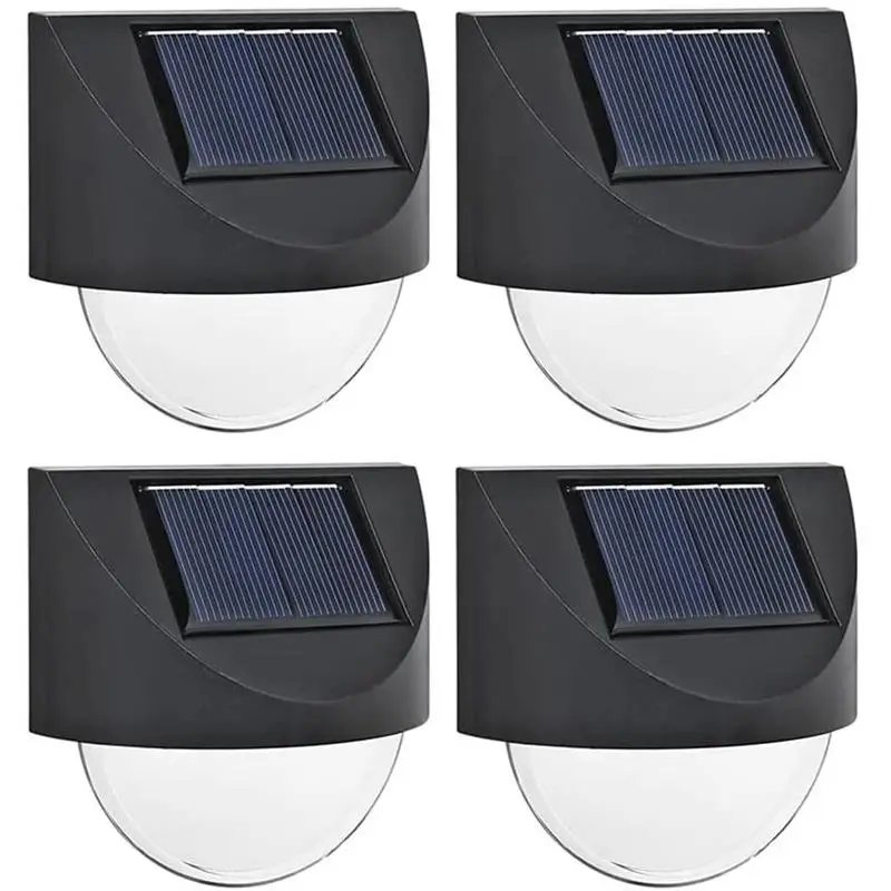 

Уличный светодиодный настенный светильник на солнечной батарее, водонепроницаемое освещение для забора, настенный светильник для сада, за...