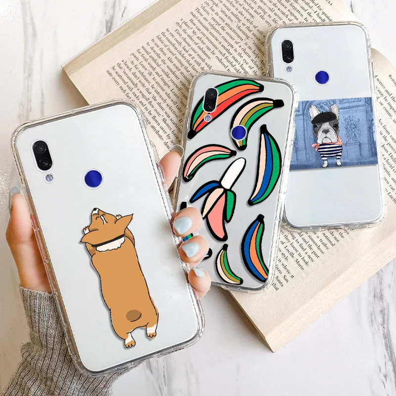 

Redmi 9C NFC Case Clean Silicon Cases Funda for Xiaomi Redmi 9 9T 9A K40 Pro K30 K20 8A 8 7 7A Transparent Shockproof Cover