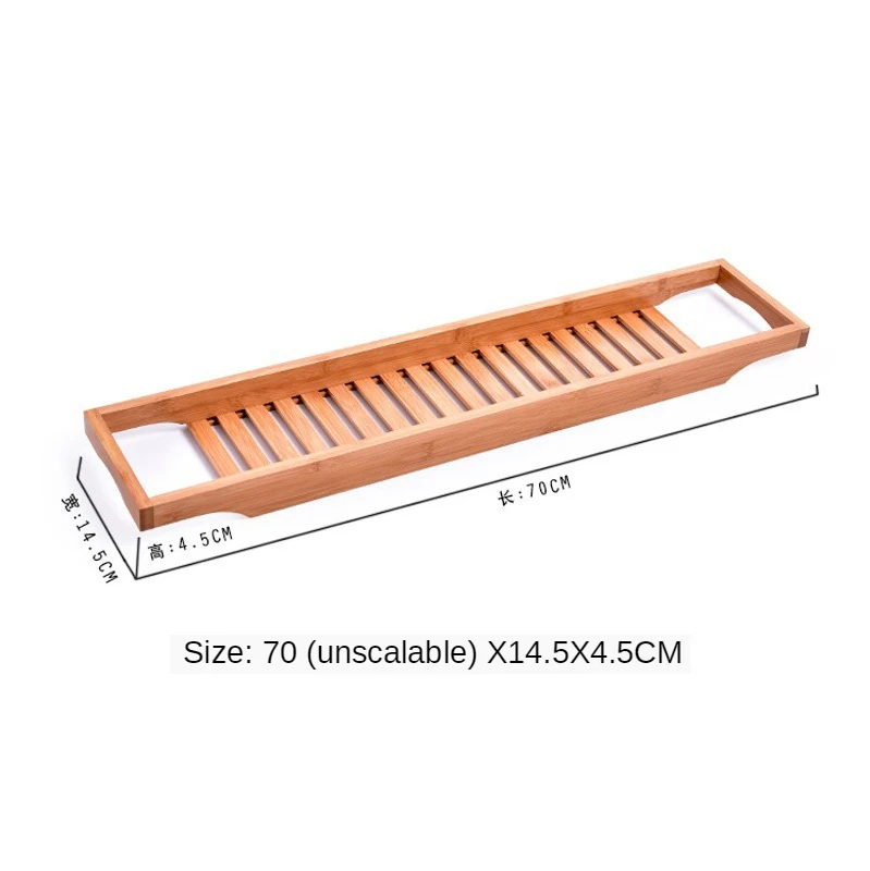 

Bamboo extension antiskid bathroom multi function bathtub shelf toilet spa bath shelf bathtub tray bathtub accessories