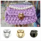 Чехол-книжка для сумок с металлическим замком, 1 шт., 4,6 см в диаметре