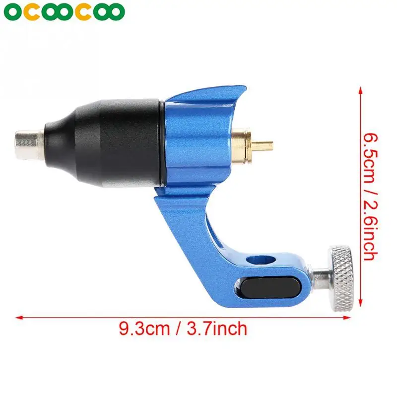 Профессиональная тату машинка с синим интерфейсом RCA регулируемый моторный