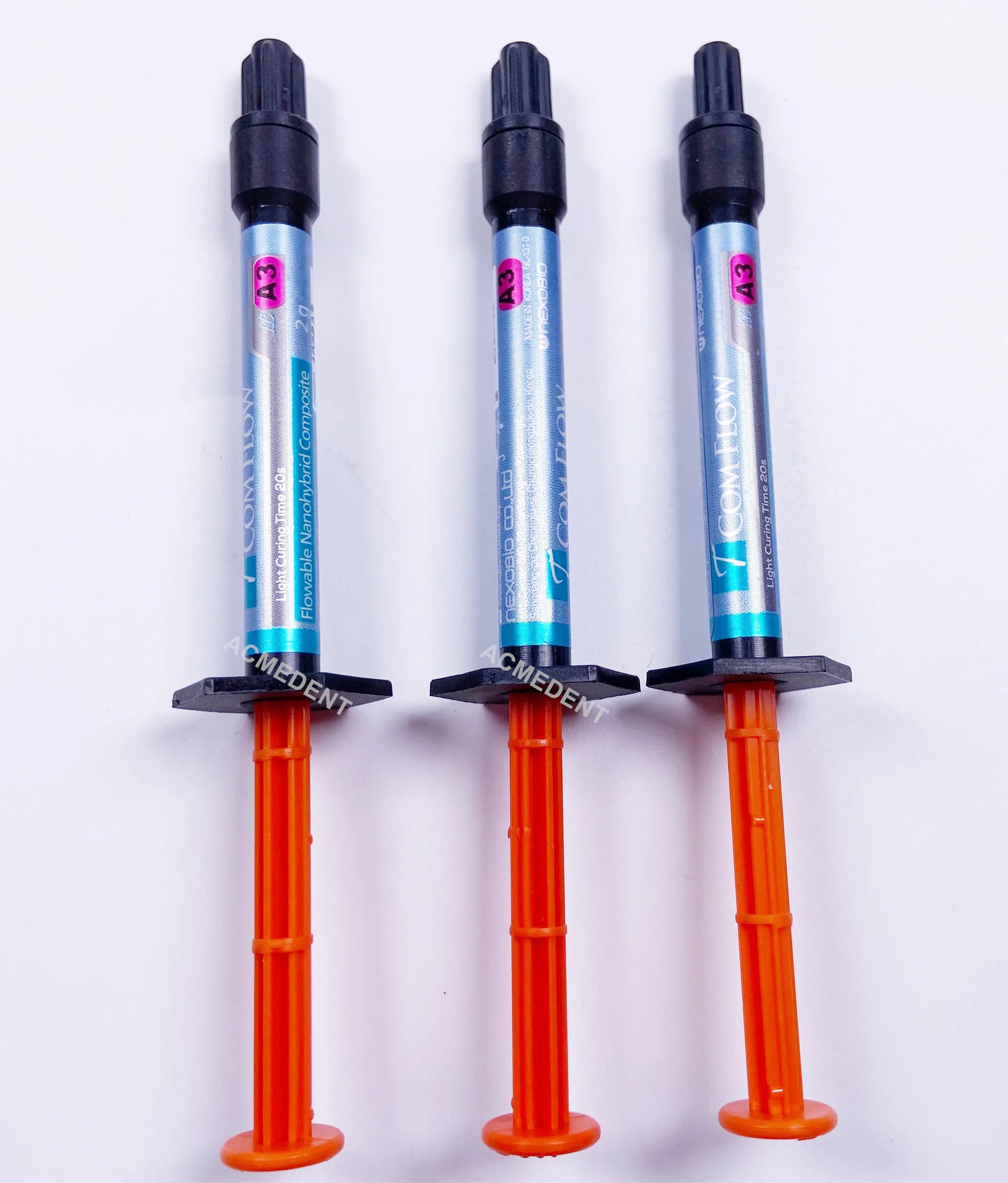 

Стоматологический композитный Инвазивный Светоотверждаемый изогнутый Дозирующий шприц с поточной смолой A3