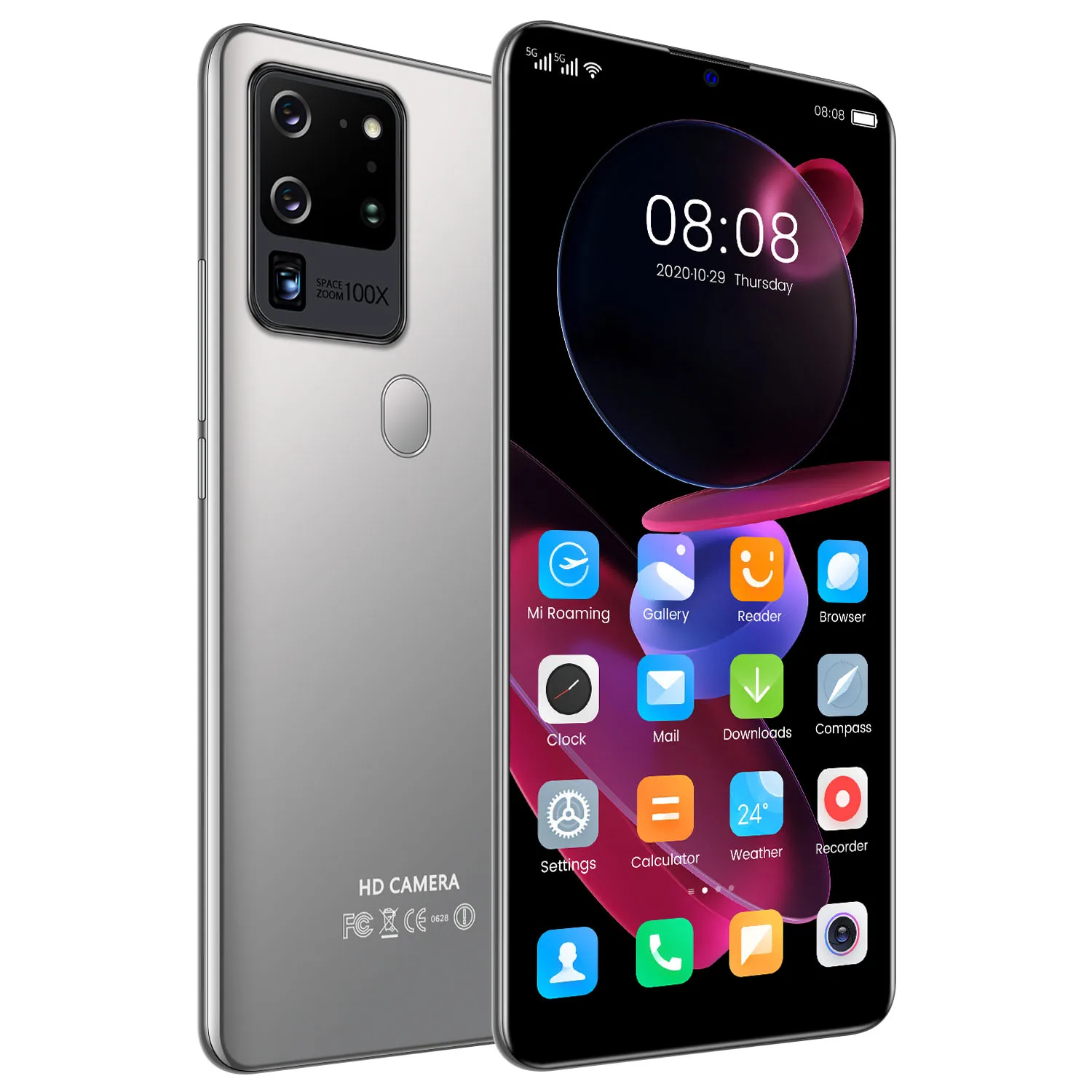 

S80 PRO Global Version 7.1 Inch S80 PRO Smartphone 4G 5G Network 12 512GB ROM Dcta Core Dual SIM Cellphone Handset