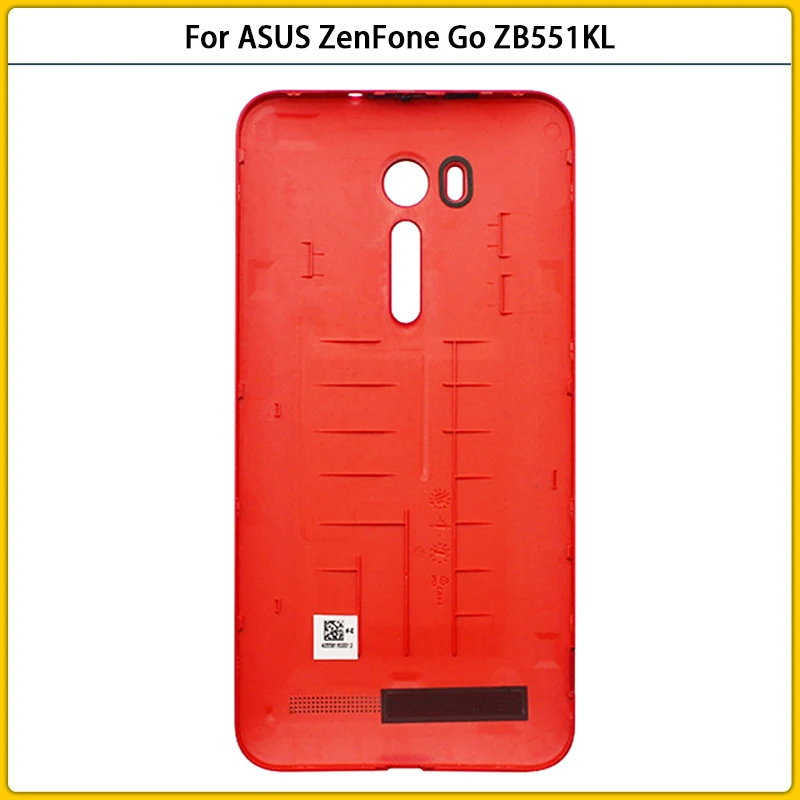 Новинка для ASUS ZenFone Go ZB551KL Пластиковая Задняя Крышка батарейного отсека задняя