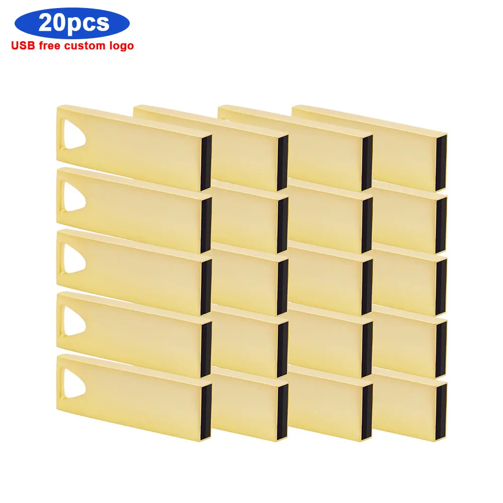 

USB-флеш-накопитель в металлическом корпусе, 32-64 Гб, 20 шт.