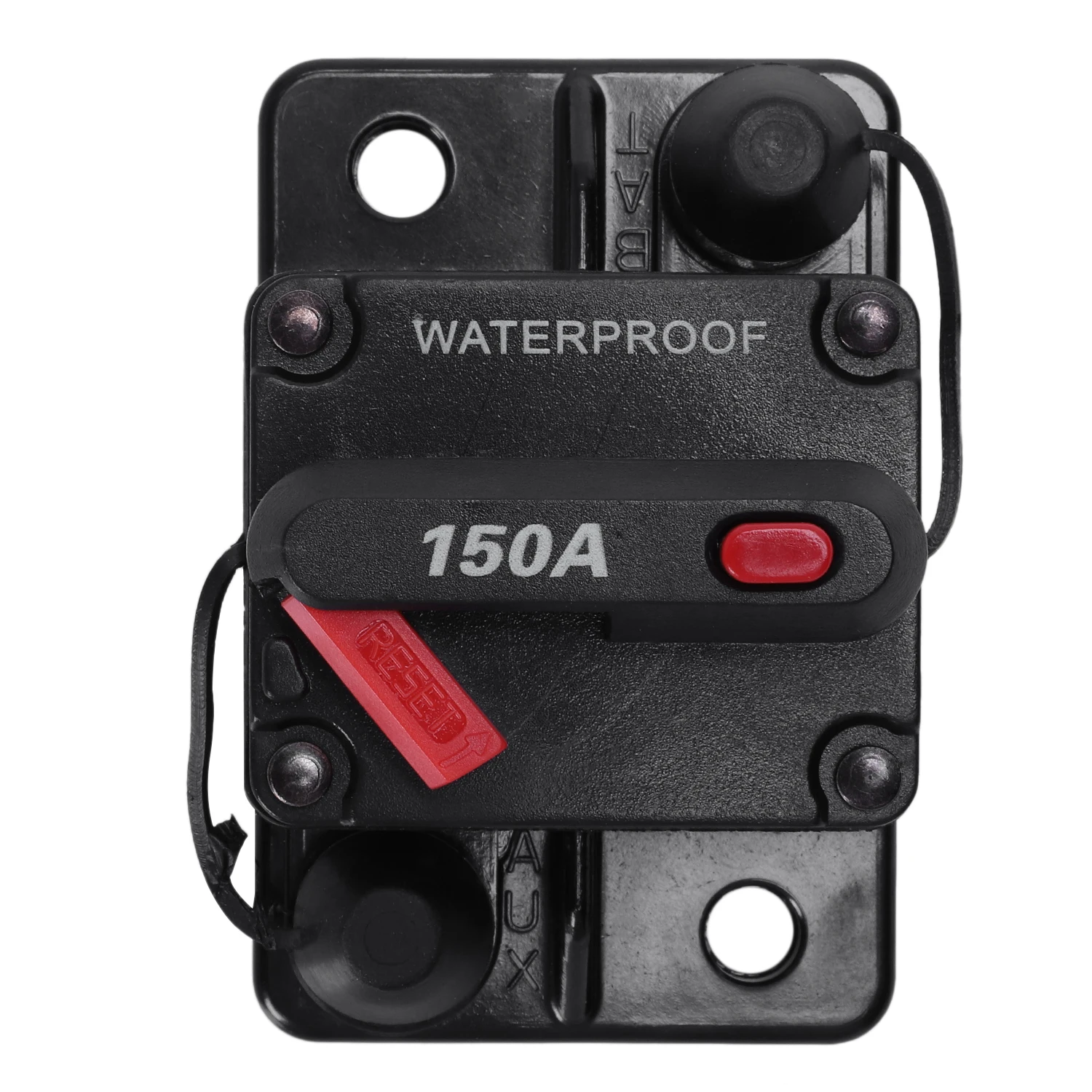 12V/24V Автомобильный морской аудио держатель предохранителя 150A ручной сброс