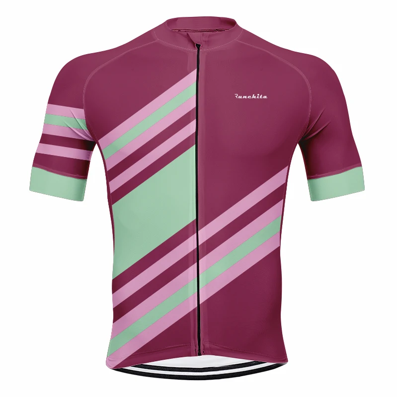 RUNCHITA дышащий материал Майки для велоспорта мужская летняя одежда езды на