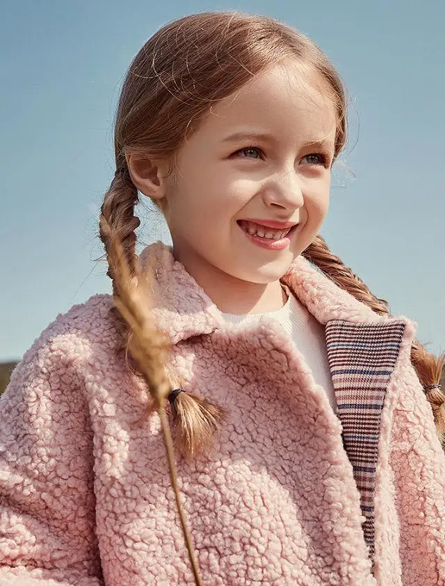 Оптовая продажа детское меховое пальто детские толстые теплые куртки с