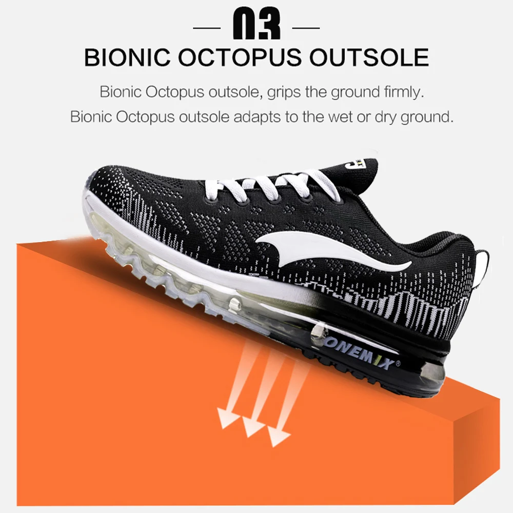 ONEMIX 202 Мужская Спортивная обувь для пробежки музыкальный ритм мужские Сникеры