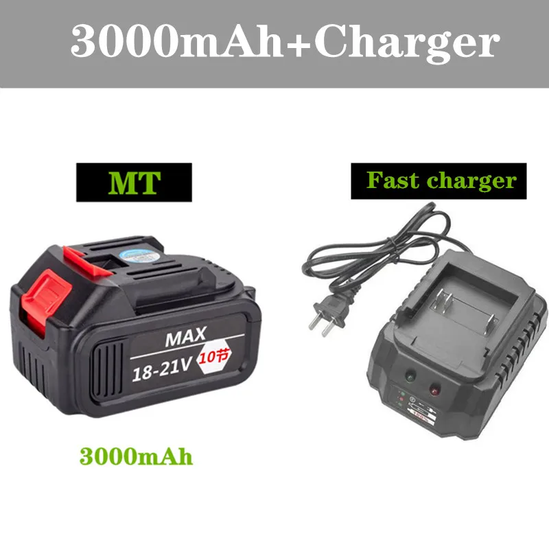 Аккумуляторная батарея большой емкости 18 в 9000 мАч перезаряжаемая литиевая 18650