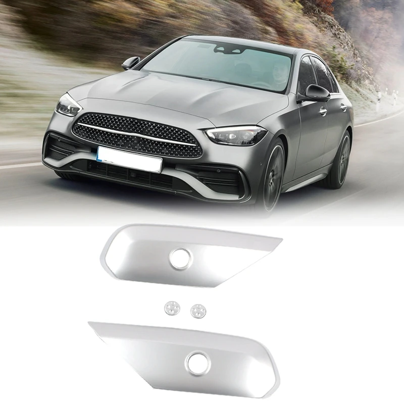 1 Pair Car Seat Adjustment Switch Panel Trim Cover for Mercedes-Benz C-Class W206 C260 2022 Interior Decorative Plate | Автомобили и