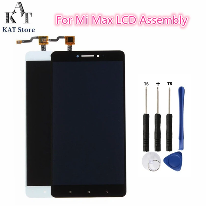 Сенсорный ЖК дисплей KAT 6 44 дюйма для Xiaomi Max 1 дигитайзер в сборе лучшее