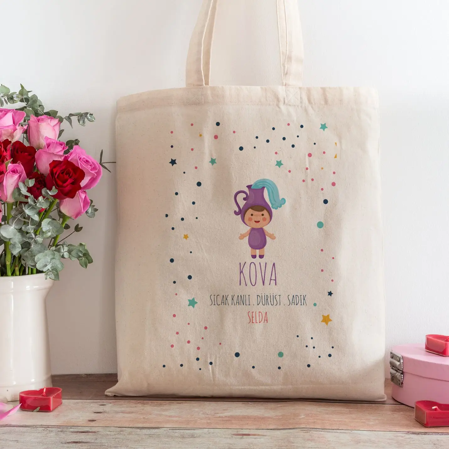 

Personalized Bucket Bushing Themed Is Cloth Bag