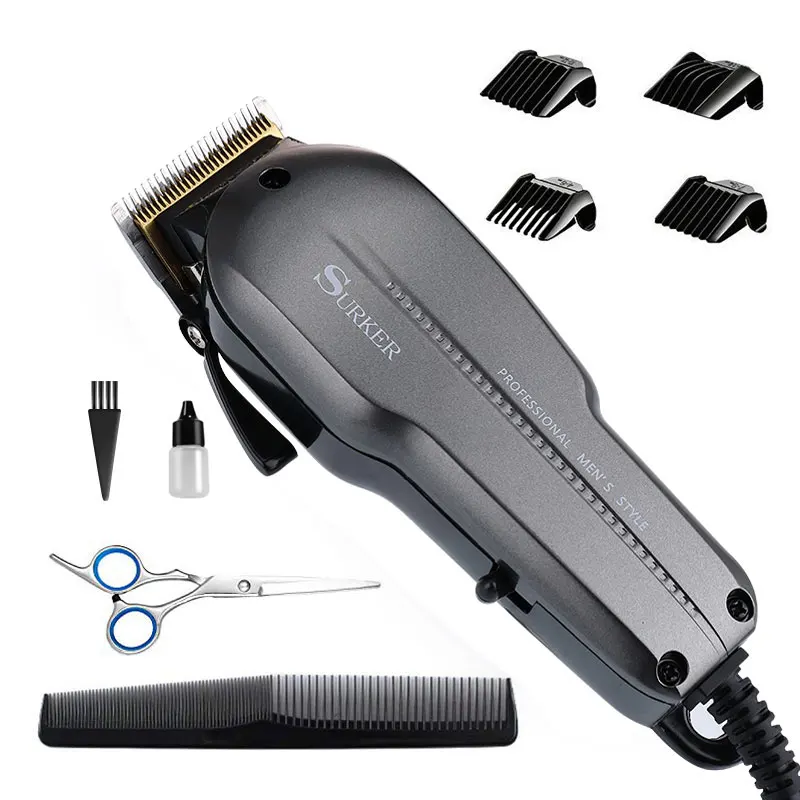 

Professional Corded Hair Clippers Trimmer for Men Barber Clippers Hair Cutting Machine Beard Trimmer
