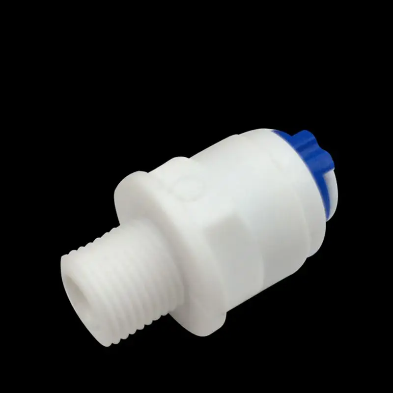 1/8 &quotBSP наружная резьба 1/4&quot OD труба PE фитинг шланг прямой быстрый соединитель
