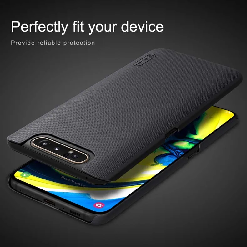 Чехол для samsung Galaxy A80 A90 чехол NILLKIN Супер Матовый Защитный пластиковый жесткий чехол для телефона samsung Galaxy A80 A90 с подарком