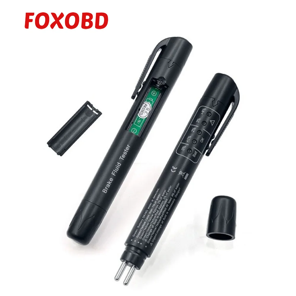 Топ Номинальная Мини Электронная ручка автомобильный тормозной жидкости тестер