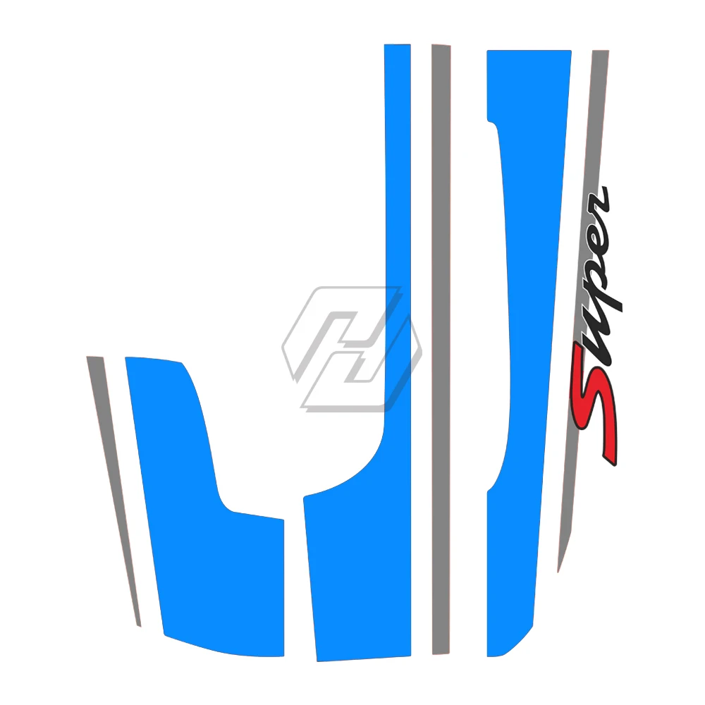 

Набор наклеек для мотоцикла, чехол для Vespa, спортивные наклейки GTS 250 / 300 / Super / GTV 250 / 300