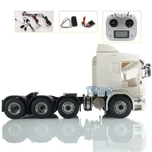 

1/14 Sca Metal 8*8 LESU Chassis Hercul R730 Cab Tractor Truck Radio Light THZH0674-SMT5