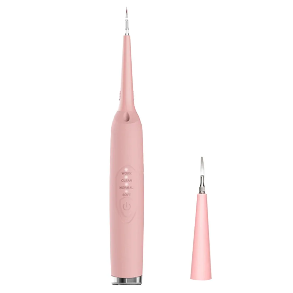 

USB Rechargeable Electric Stains Tartar Cleaner 3 Modes Led Vibration Ultrasonic Dental Scaler Tooth Calculus Remover Oral Care