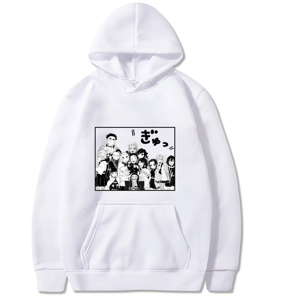 

Japanese Anime Demon Slayer Hoodie Men's and women's Long Sleeve Loose Sports Casual Top