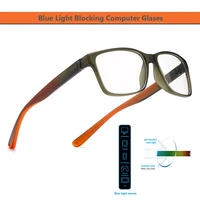 anti blue light computer glasses men women spectacle frame gaming eyewear uv400 radiation resistant transparent clear glasses