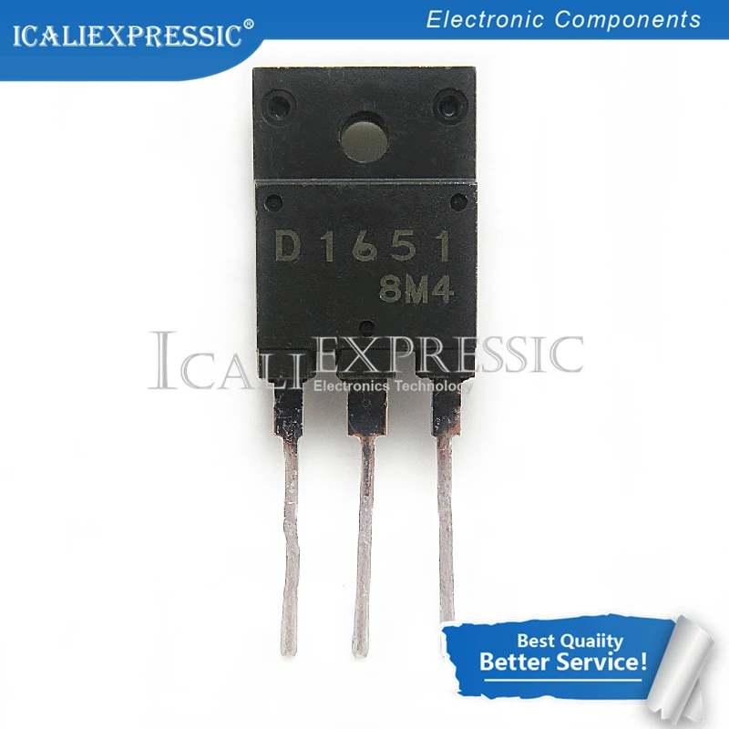5 шт. 2SD1651 D1651 TO-3P новый оригинальный в наличии 5 шт. 2SD1651 D1651 TO-3P новый оригинальный в наличии