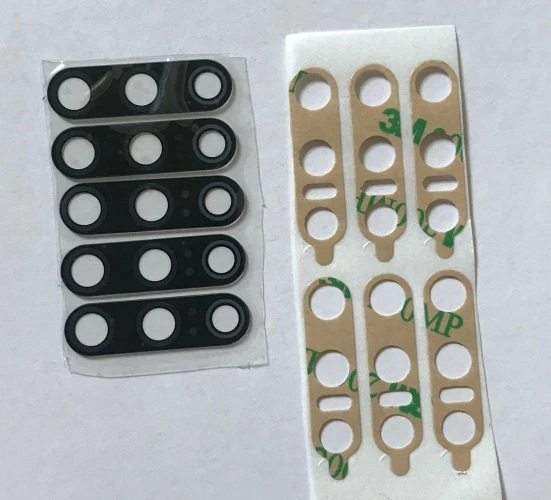 Стеклянные линзы для задней камеры с наклейкой 50 шт. запасные части Xiaomi Mi 9 8 Lite Se A1