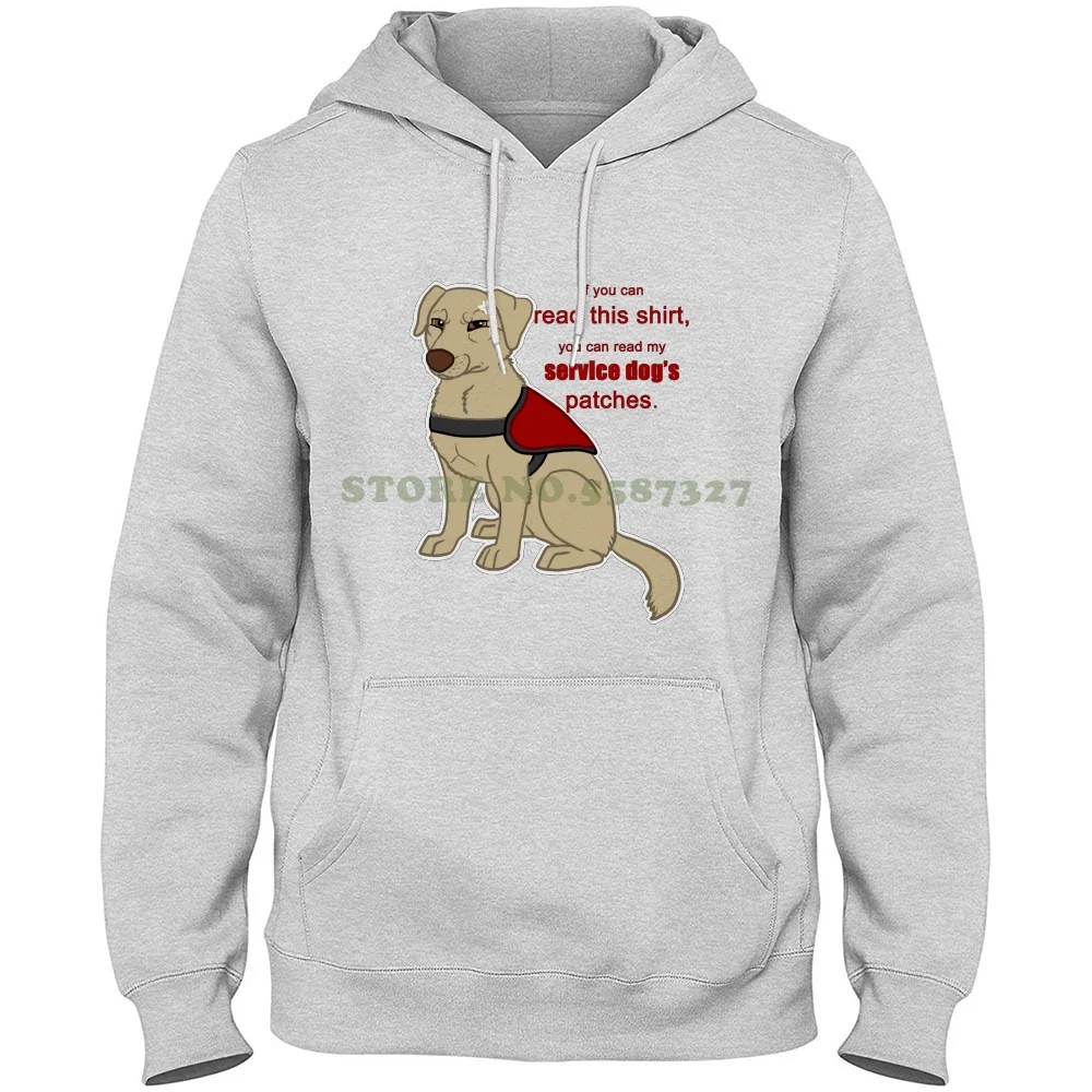 

Толстовка с надписью If You Can Read This - Service Dog, Толстовка для мужчин и женщин