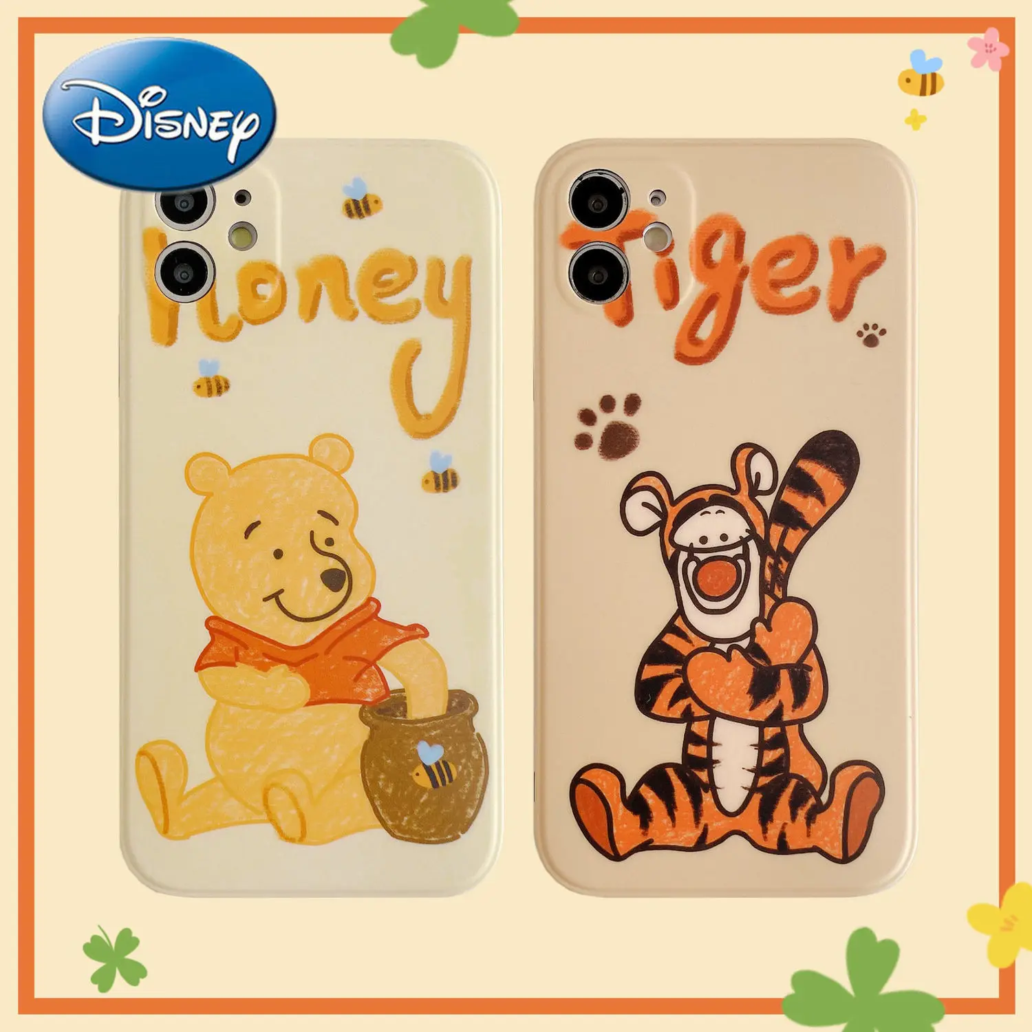 

Disney Phone Case for IPhone 6S/7/8P/X/XR/XS/XSMAX/11/12Pro/12mini Pooh Case Cover