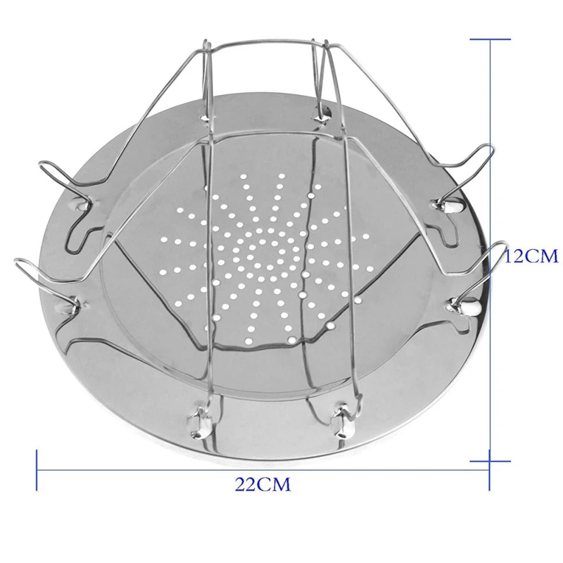 1 шт. простая портативная стойка для тостов из нержавеющей стали складной