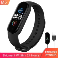 m5 bluetooth bracelet smartwatch women and men sports watch fitness pedometer for xiaomi samsung huawei android pk y68 d20 m3 m4