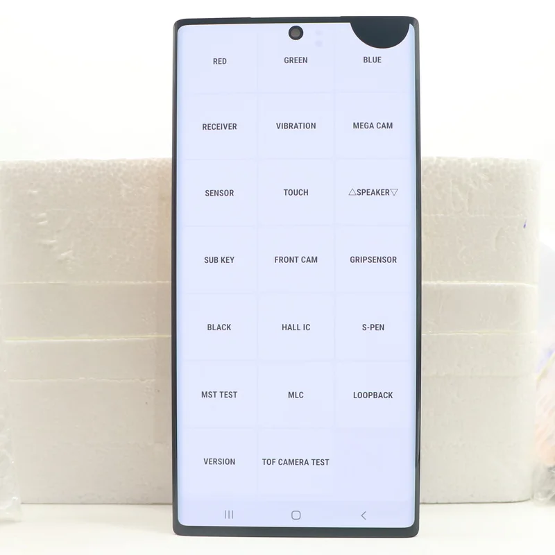 Kup Oryginalna Uwaga 10 Plus Wyświetlacz Do Samsung Galaxy Note10 Plus Lcd N975 N975F N9750 Wyświetlacz LCD Ekran Dotykowy Digitizer Zgromadzenie