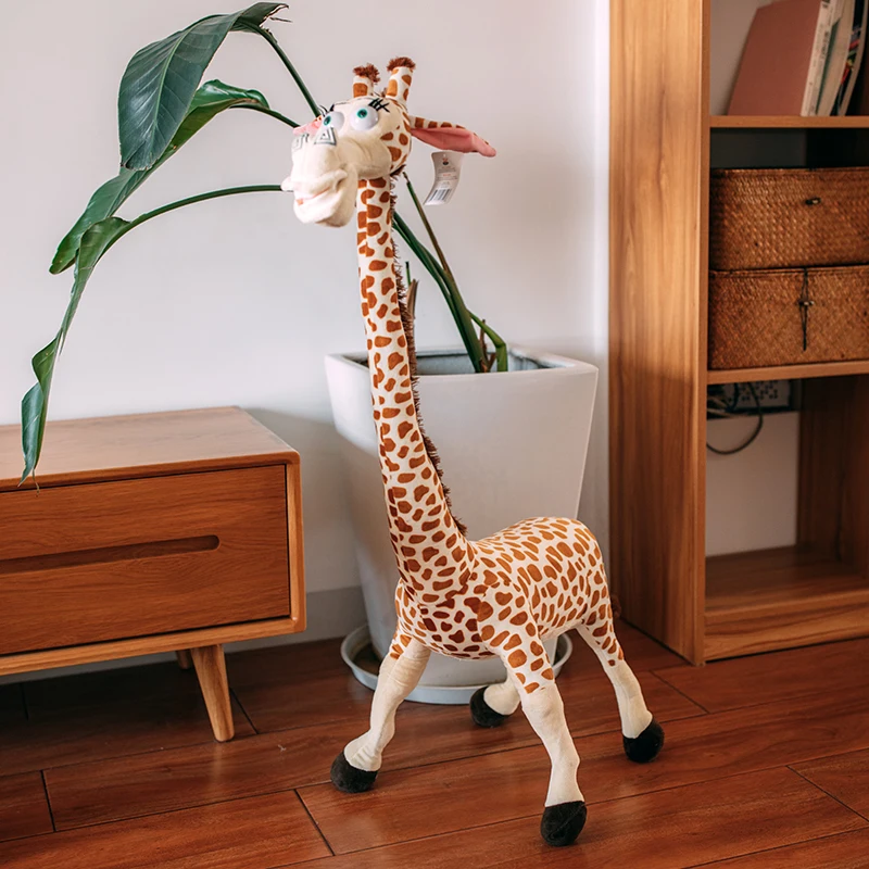 

Realistic Giraffe Plush Toys Simulation Animal Baby Cute Gift Pillow Plush Toys Kid Educational Kuscheltier Stuffed Plush DF50FZ