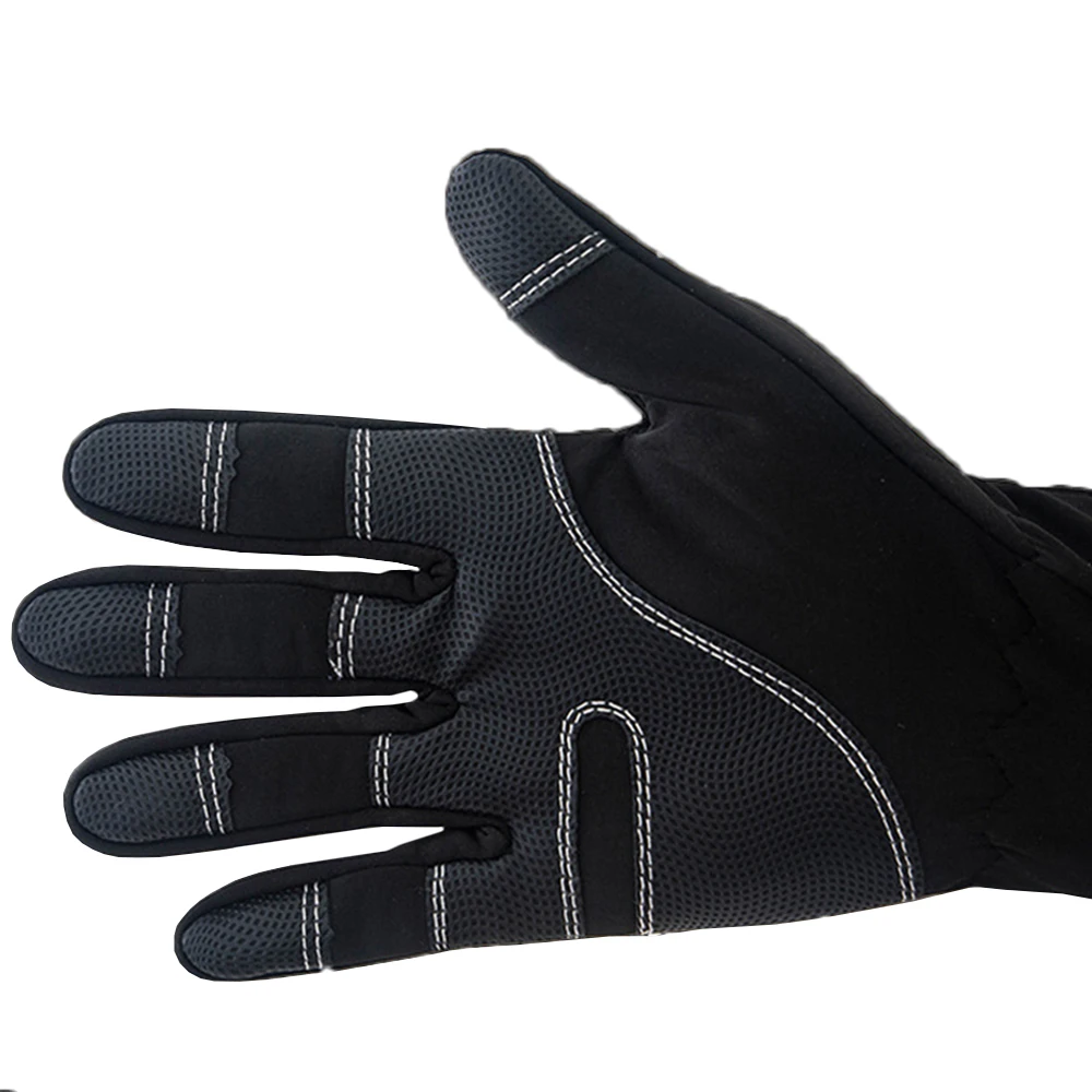 Теплые бархатные перчатки водонепроницаемые ветрозащитные утепленные