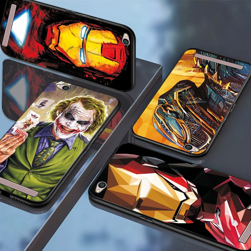 Чехол для Xiaomi Redmi 4A черный чехол из ТПУ 5A 6A 7A 8A Marvel Spiderman Capa Fundas 3S 4X 5 6 7 8 Coque |