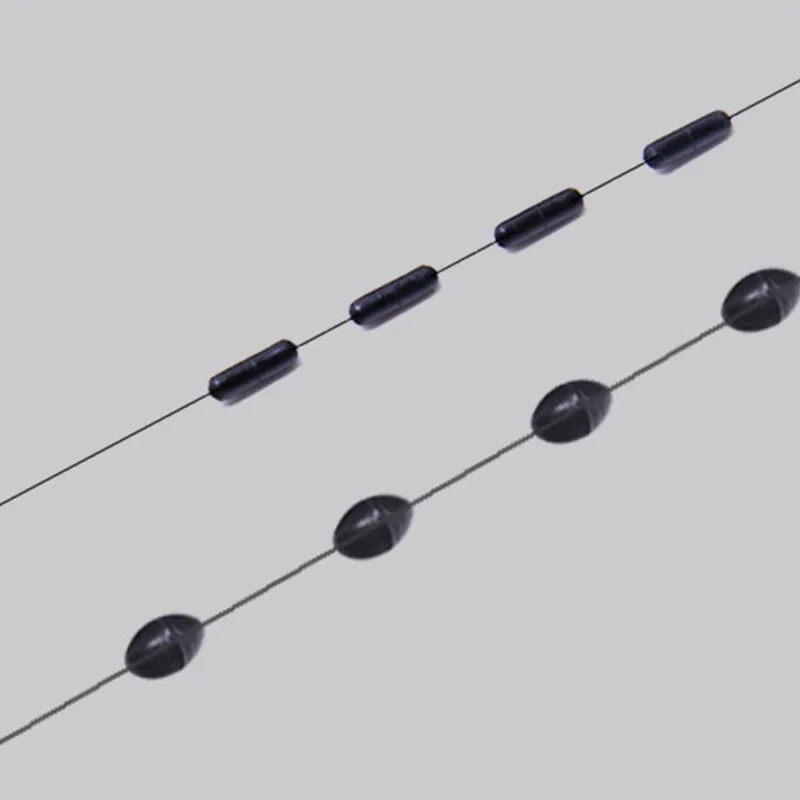 60pcs 10 Group  Set High Quality Rubber Space Beans For Sea Carp Fly Fishing Accessories Spinner Bait Fish Sport Tool Face Carp